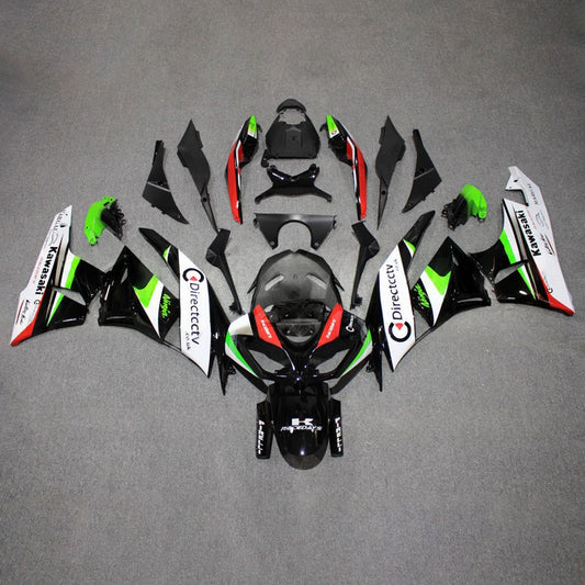 Kit carenatura iniezione in plastica ABS adatto per Kawasaki ZX6R 636 2009-2012