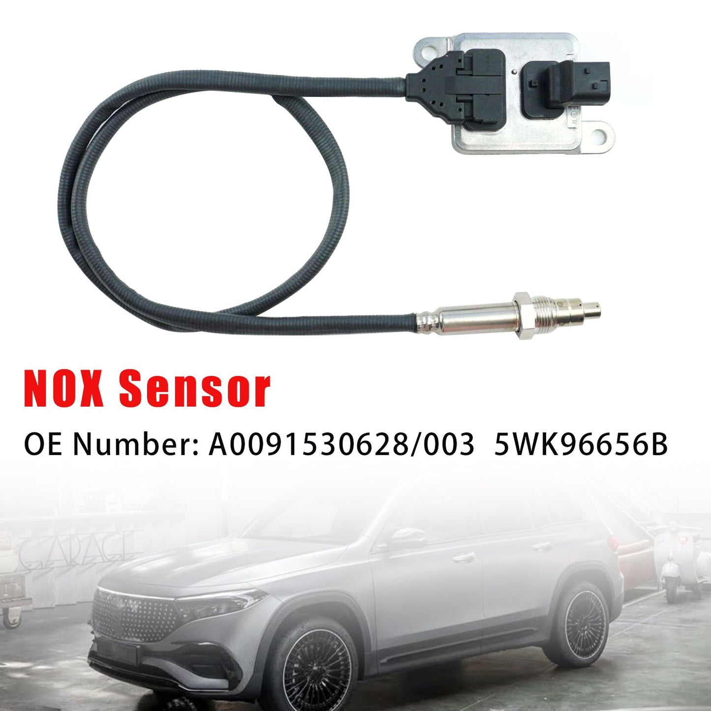 Sensore di ossido di azoto per ingresso diesel A0091530628 per Mercedes-Benz Detroit