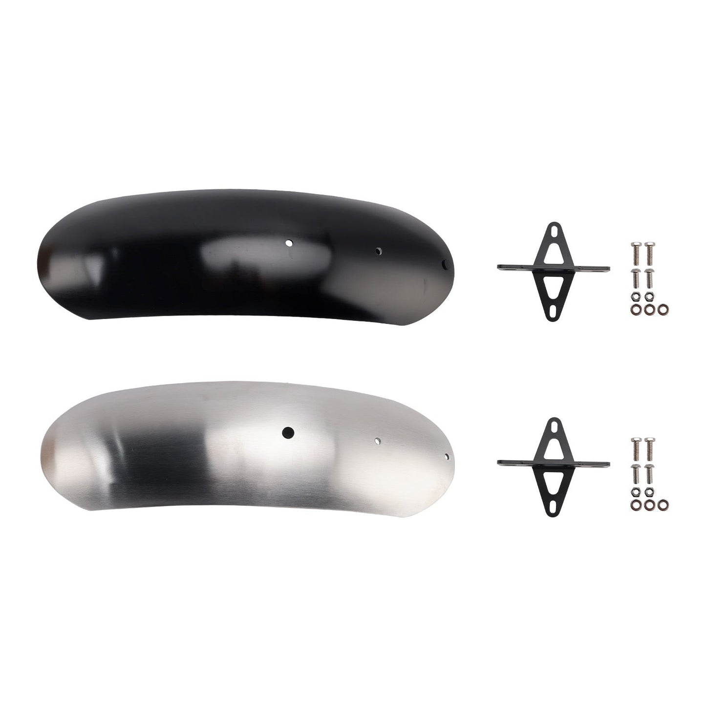 Parafango anteriore in acciaio adatto per MOTO GUZZI V7 II Stone Classic Special 10-16