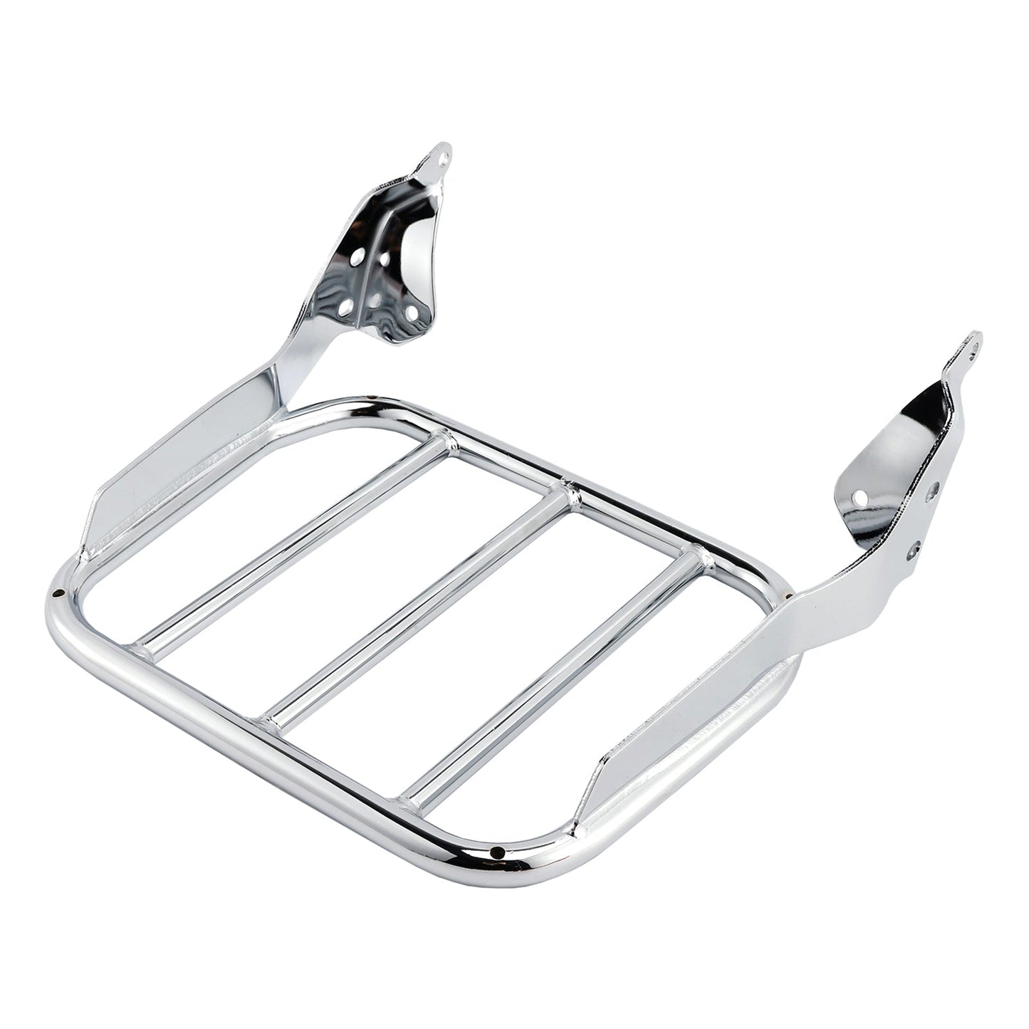 Portapacchi cromato per schienale sissybar per modelli Softail FLSB FXFB FXFBS FXLR FXLRS 18-25