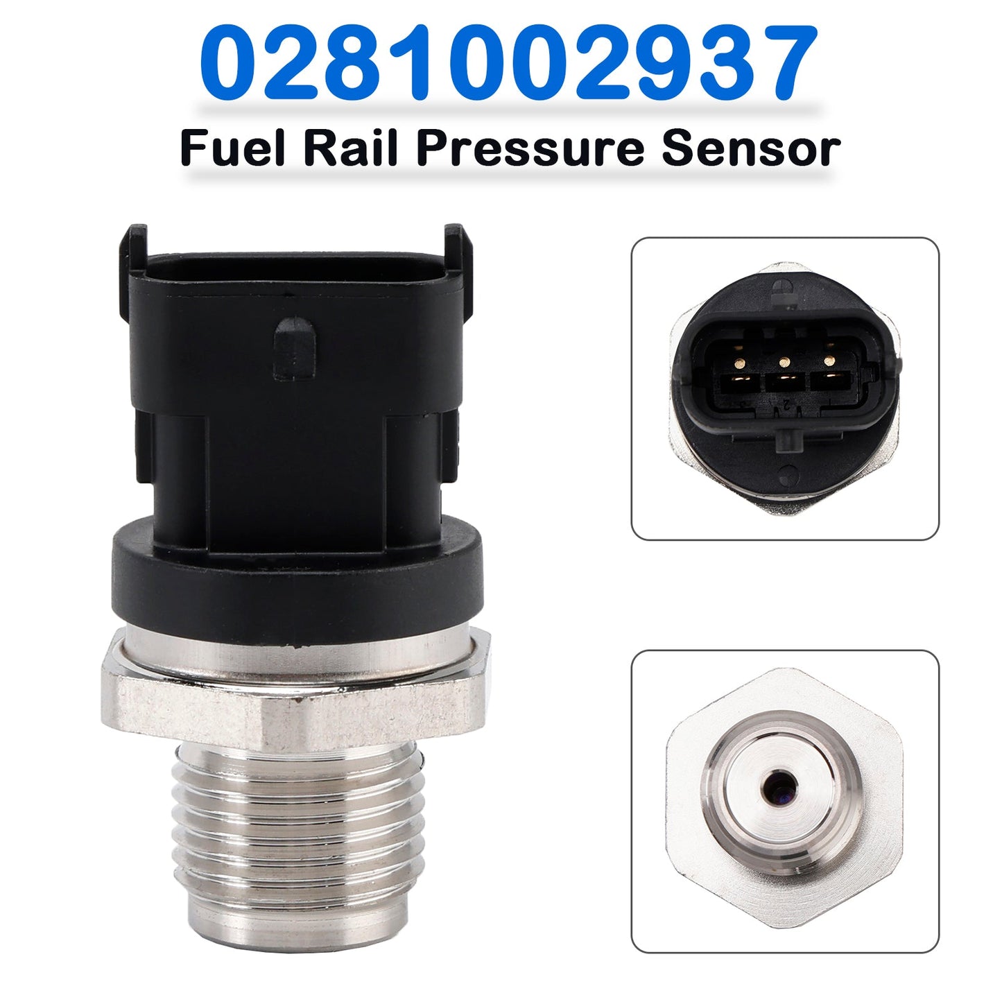 Sensore di pressione del rail del carburante Dodge Cummins 5.9L 2003-2007.5 0281002937