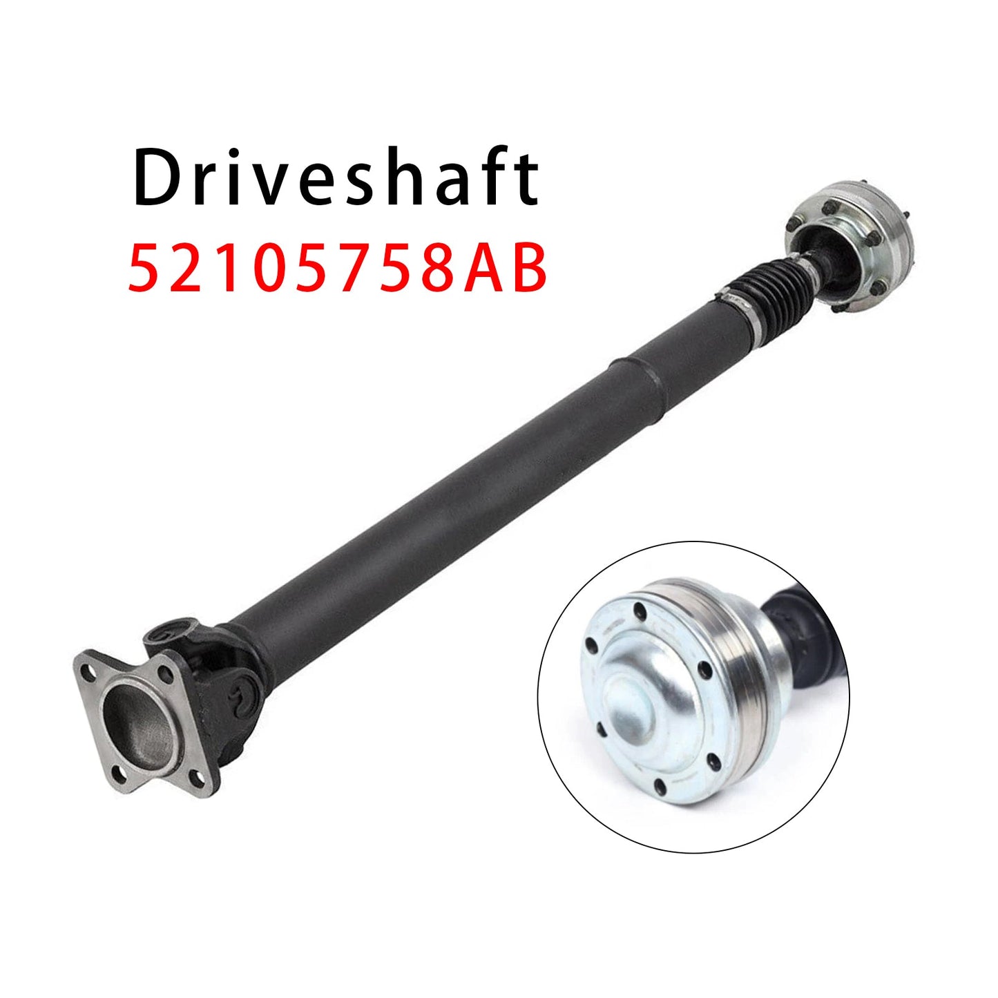 Albero di trasmissione anteriore 52105758AB per Jeep Commander Grand Cherokee 05-2006