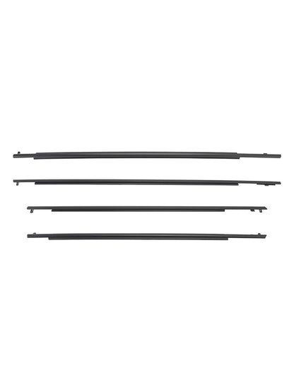 Guarnizione esterna per cintura in vetro della portiera Toyota Prius 2010-2015 (4 pezzi)
