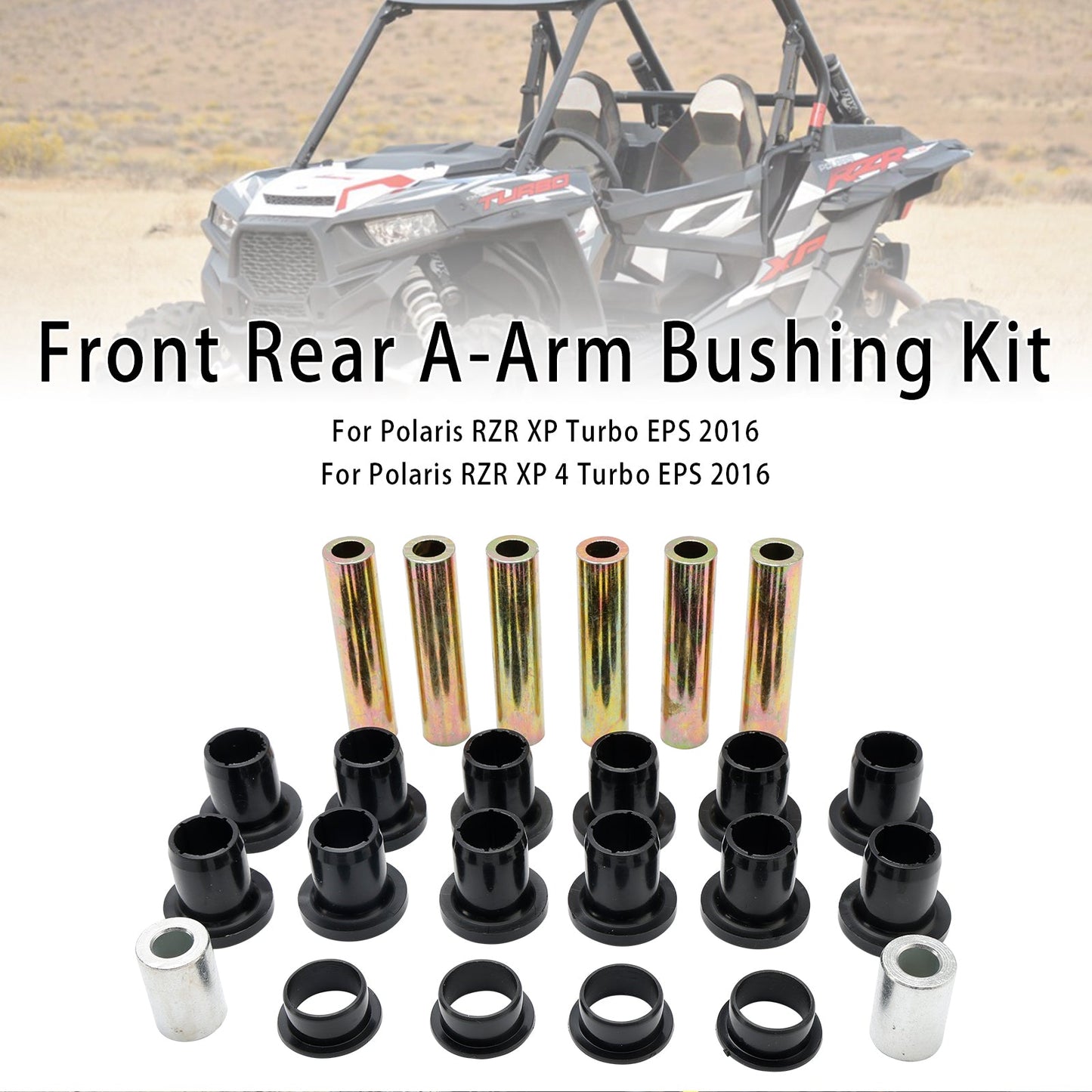 Kit boccole braccio di controllo anteriore posteriore per Polaris RZR 900 EPS 1000 XP 4 14-16