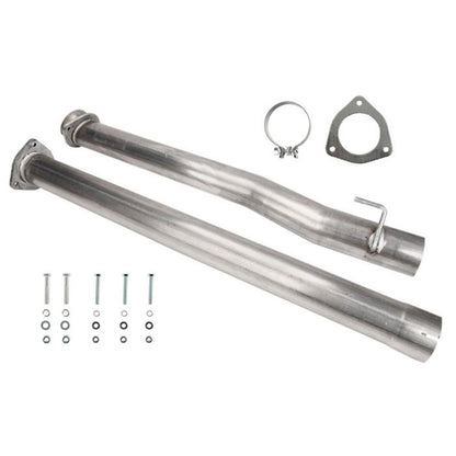 Tubo di scarico DPF da 4"" per Ford F-250/F-350/F-450 6.7L Powerstroke Diesel 2011-2017, eliminazione scarico racing