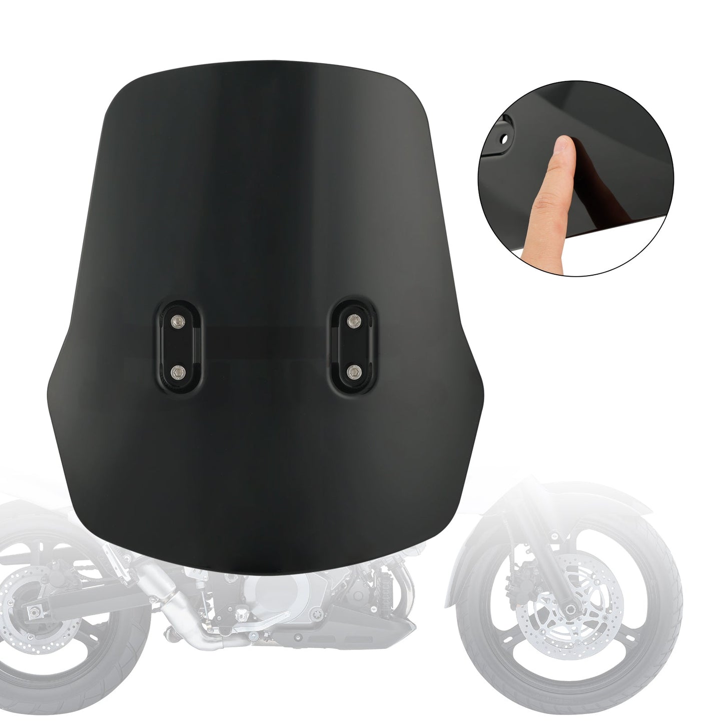 2019-2023 HONDA Hunter Cub CT125 Parabrezza per moto in ABS
