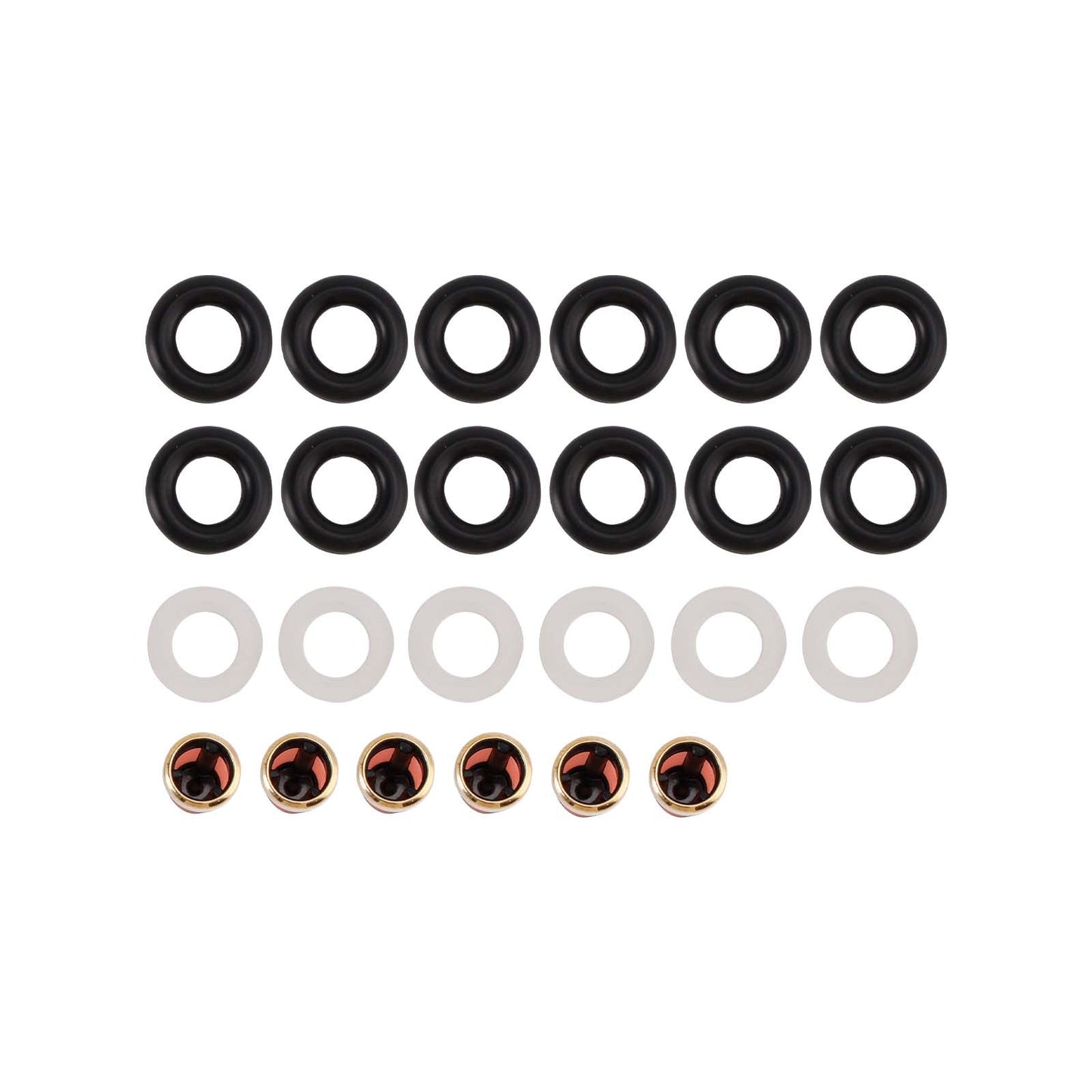 Guarnizione O-ring iniettore carburante 0280156014 compatibile con Mercedes-Benz C240 C320 V6 2002-2005