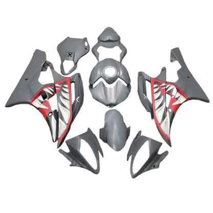 Kit carenatura iniezione plastica ABS per Yamaha YZFR6 YZF-R6 2006-2007