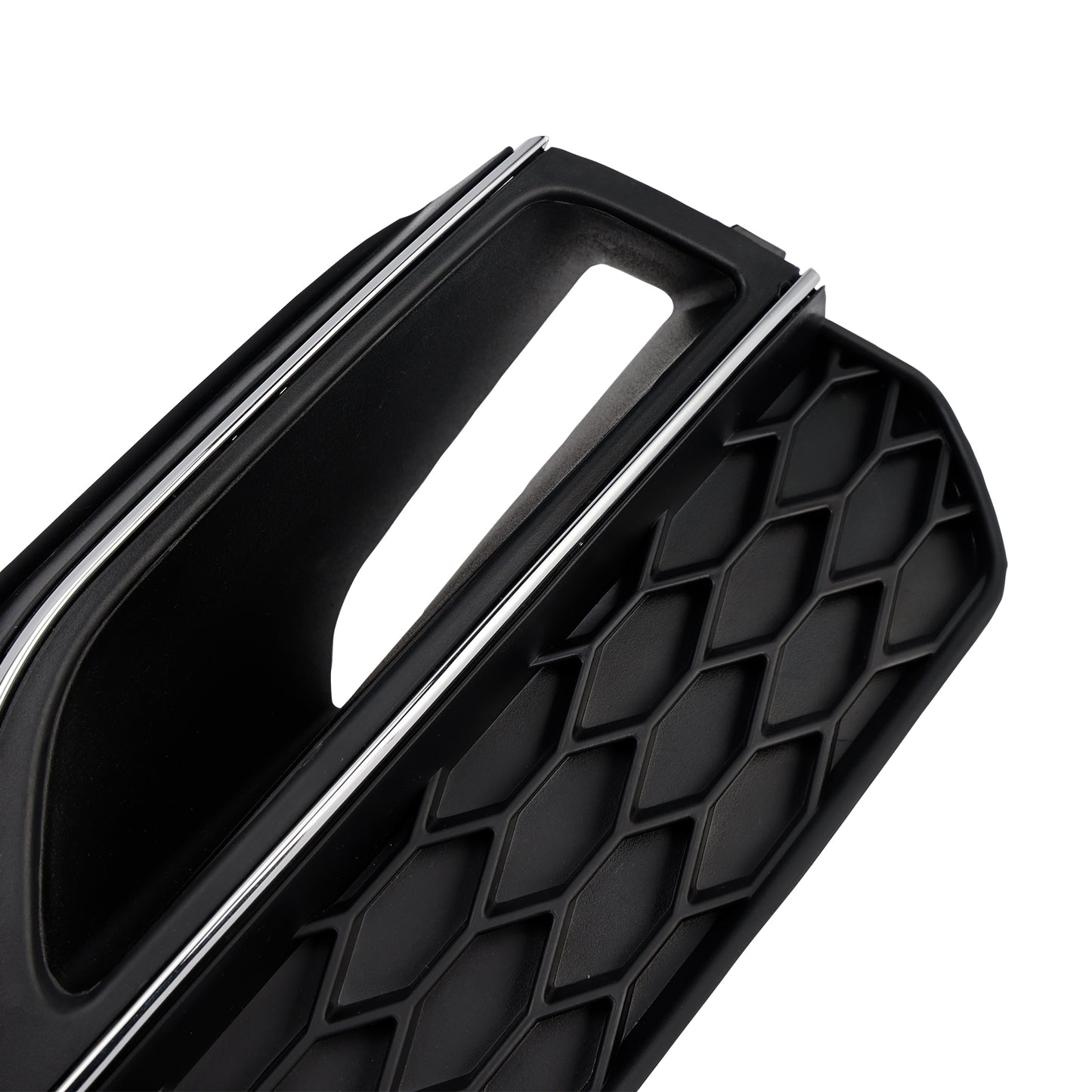 Front Lower Fog Light Cover Grill Grille Per AUDI A3 S3 S-Line 2013-2016
