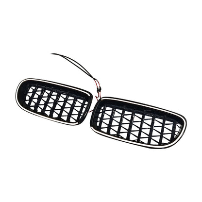 Griglia anteriore a doppio rene a diamante per BMW Serie 3 E90/E91 LCI 2009-2011