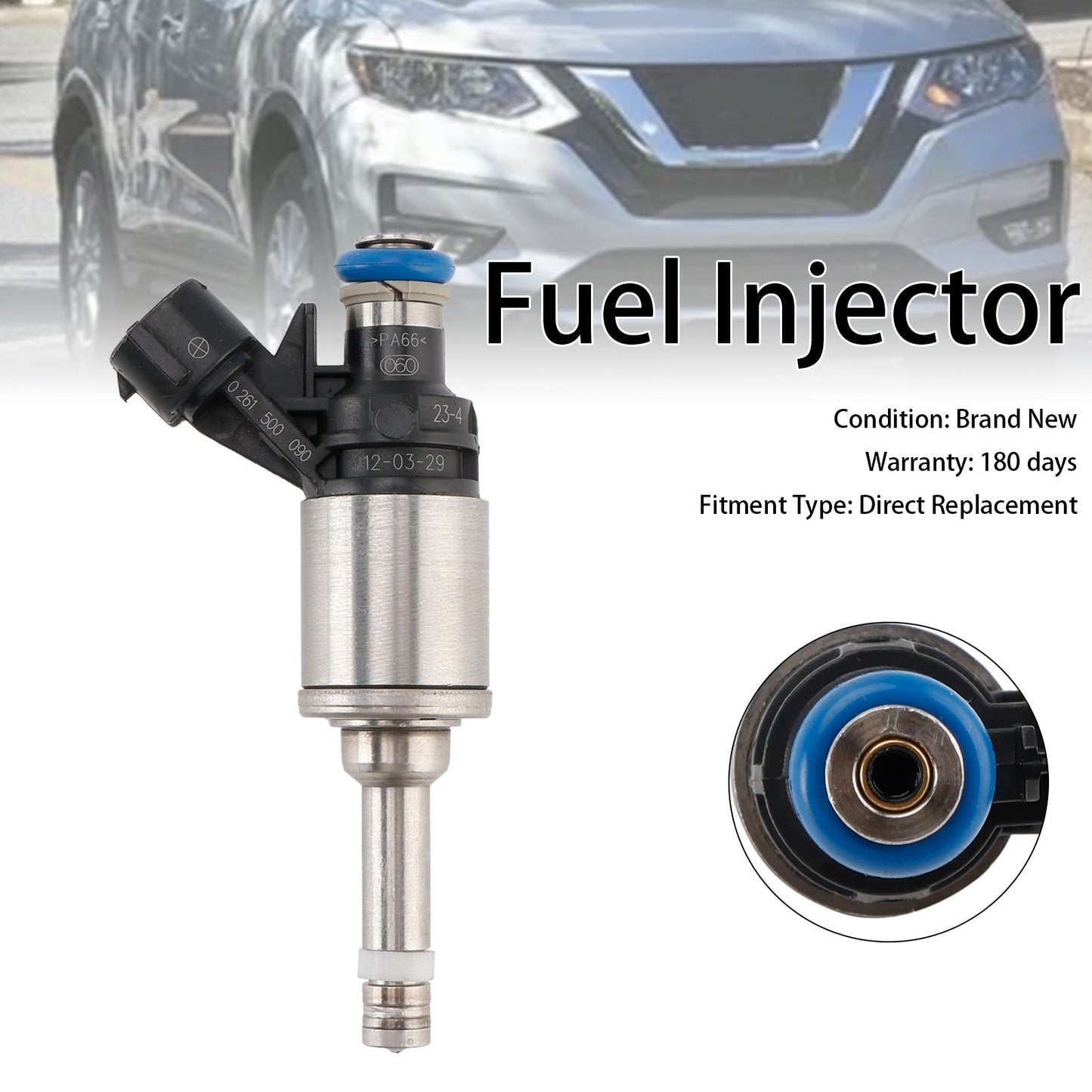 Iniettore di carburante Nissan Rogue 2.0L 2017-2019 1 pezzo 0261500090 16600-1VA0A