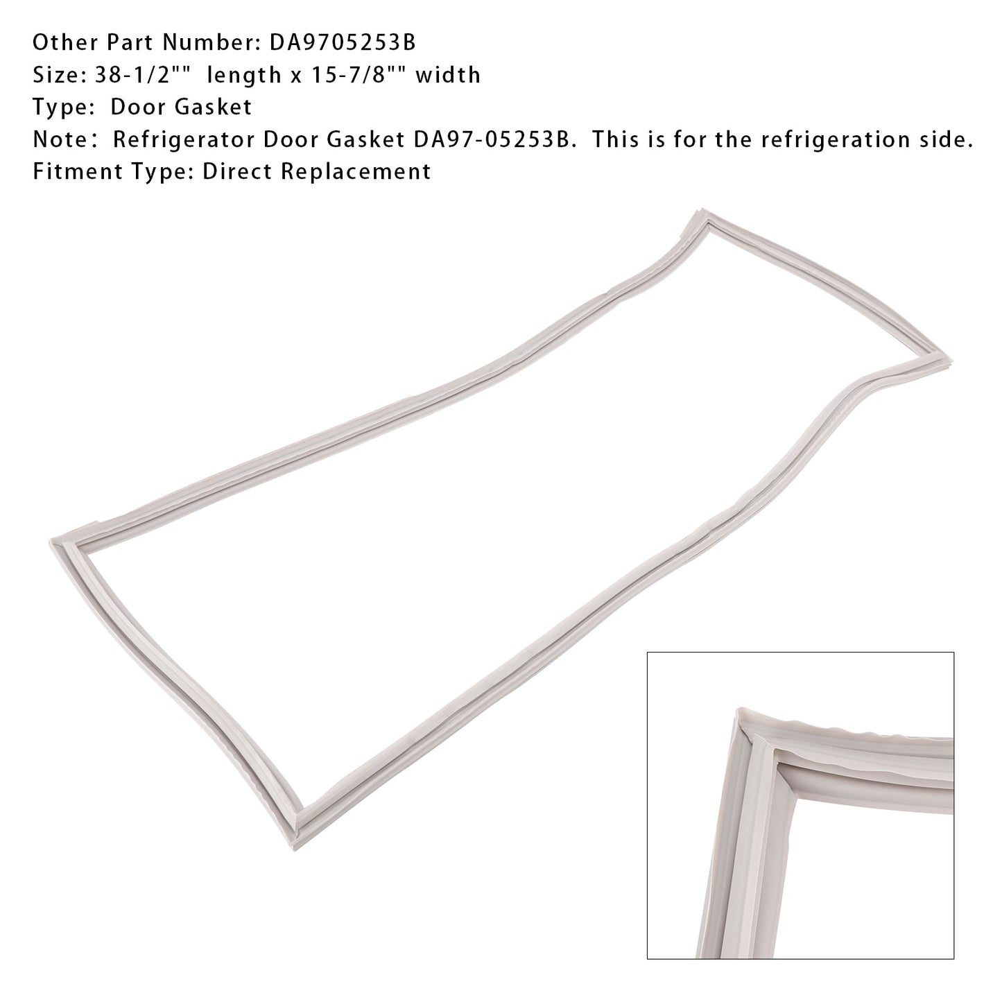 Guarnizione porta frigorifero DA97-05253B per frigoriferi SAMSUNG