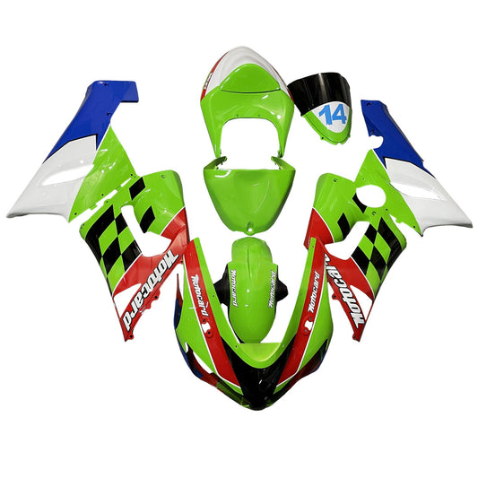 Kit carenatura iniezione in plastica ABS adatto per Kawasaki ZX6R 636 2005-2006