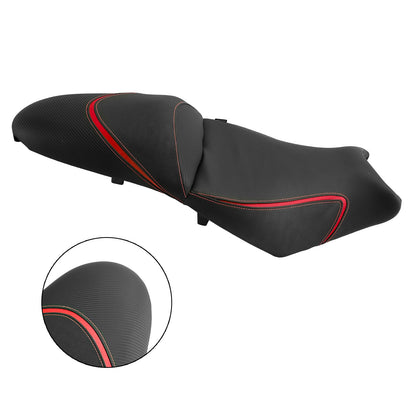 Cuscino anteriore posteriore per sedile passeggero Kawasaki Versys650 2022-2024 rosso
