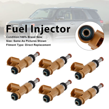 Iniettori di carburante (6 pezzi) per Toyota Tundra 4.0L V6 (anni 2012-2014) codice 23209-39215 (FJ1087)