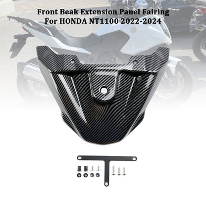 Estensione del becco anteriore HONDA NT1100 2022-2024, pannello del muso, carenatura