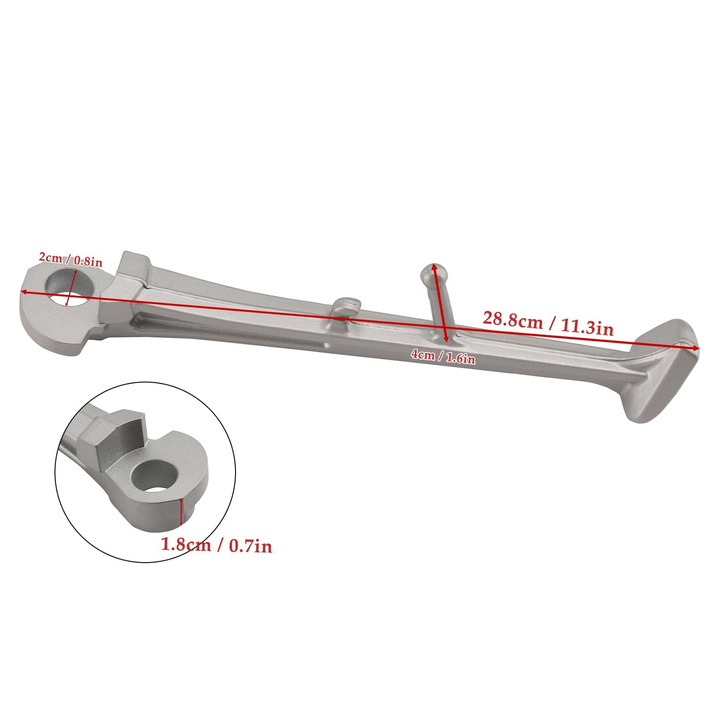 Cavalletto laterale regolabile RaceBase per Yamaha YZF R1 2015-2017 2CR-27311-00