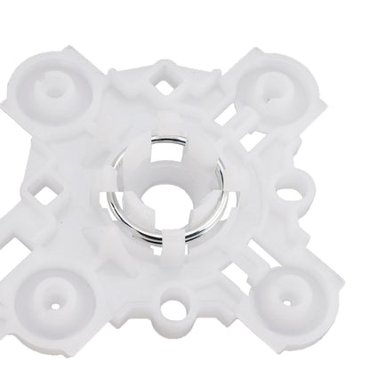 Supporto in plastica bianca con clip per la lente dello specchietto retrovisore laterale sinistro dell'auto Honda