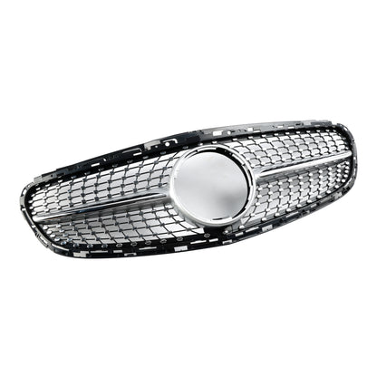 Per Mercedes Classe E W212 2013-2016 Facelift Diamond Griglia per paraurti anteriore