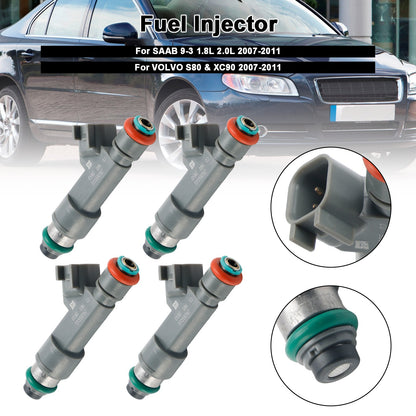 4 pezzi iniettore carburante 55559397 adatto per SAAB 9-3 2.0L Turbo 2007-2011 8653608