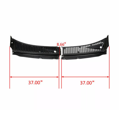 Griglia di ventilazione del cofano tergicristallo 3C3Z25022A68 per Ford F250 F350 1999-2007