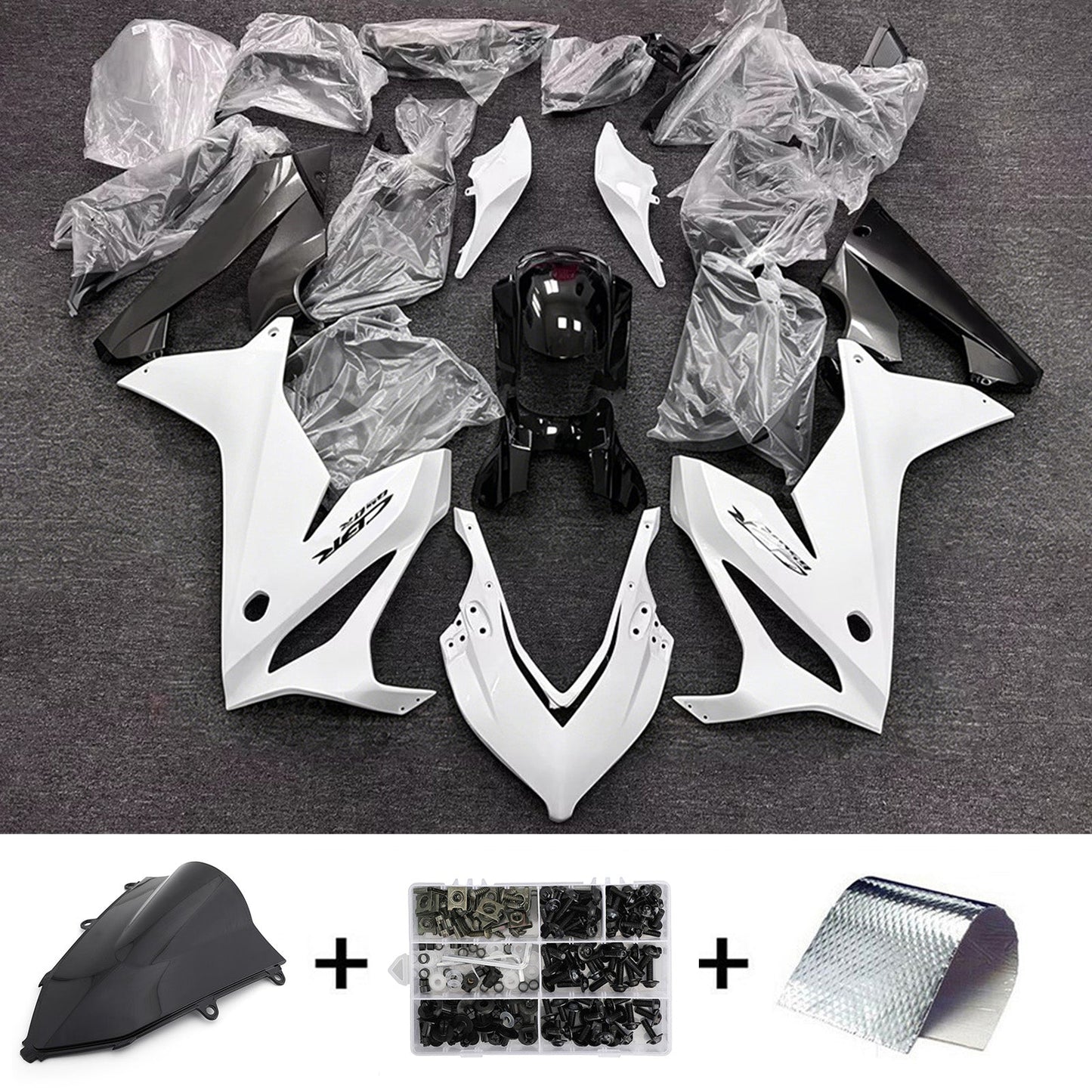 Kit di carene in plastica ABS stampate a iniezione per Honda CBR650R 2019-2020