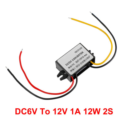 Convertitore di alimentazione per auto DC-DC 6V-12V 1A 12W Step Up, regolatore impermeabile