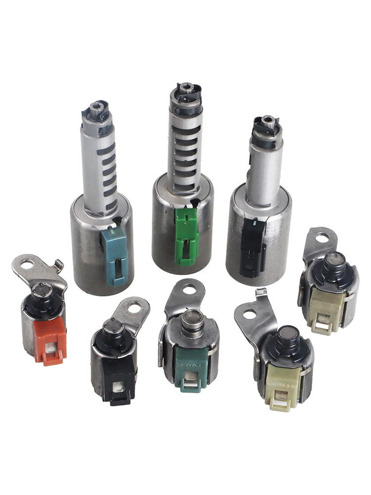 8 pezzi Valvola solenoide cambio trasmissione AW55-51SN per Nissan Altima Maxima Quest