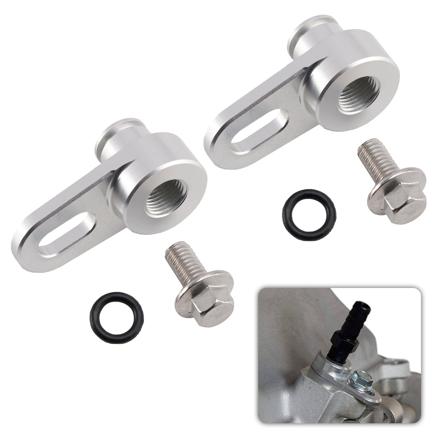 Adattatore per tubo flessibile da 1/8 NPT per porta del vuoto per compressore MAP LSA LS9 LT4 LS
