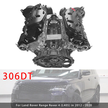 Motore Long Block per Land Rover Range X250 306DT 3.0T Tdv6 Diesel 2009-2021 Nuovo