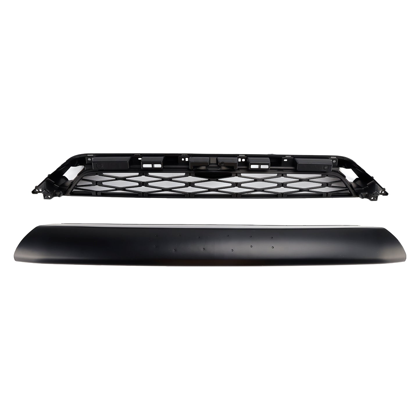 2pcs Front Bumper Grille Grill Per Toyota 4Runner TRD PRO 2014-2019 Black