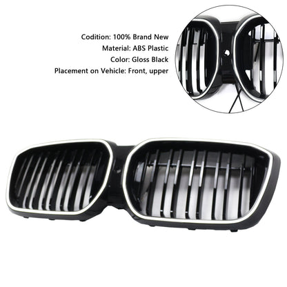 Griglia anteriore a doppio rene nera BMW IX3 G08 LCI 2022-2024