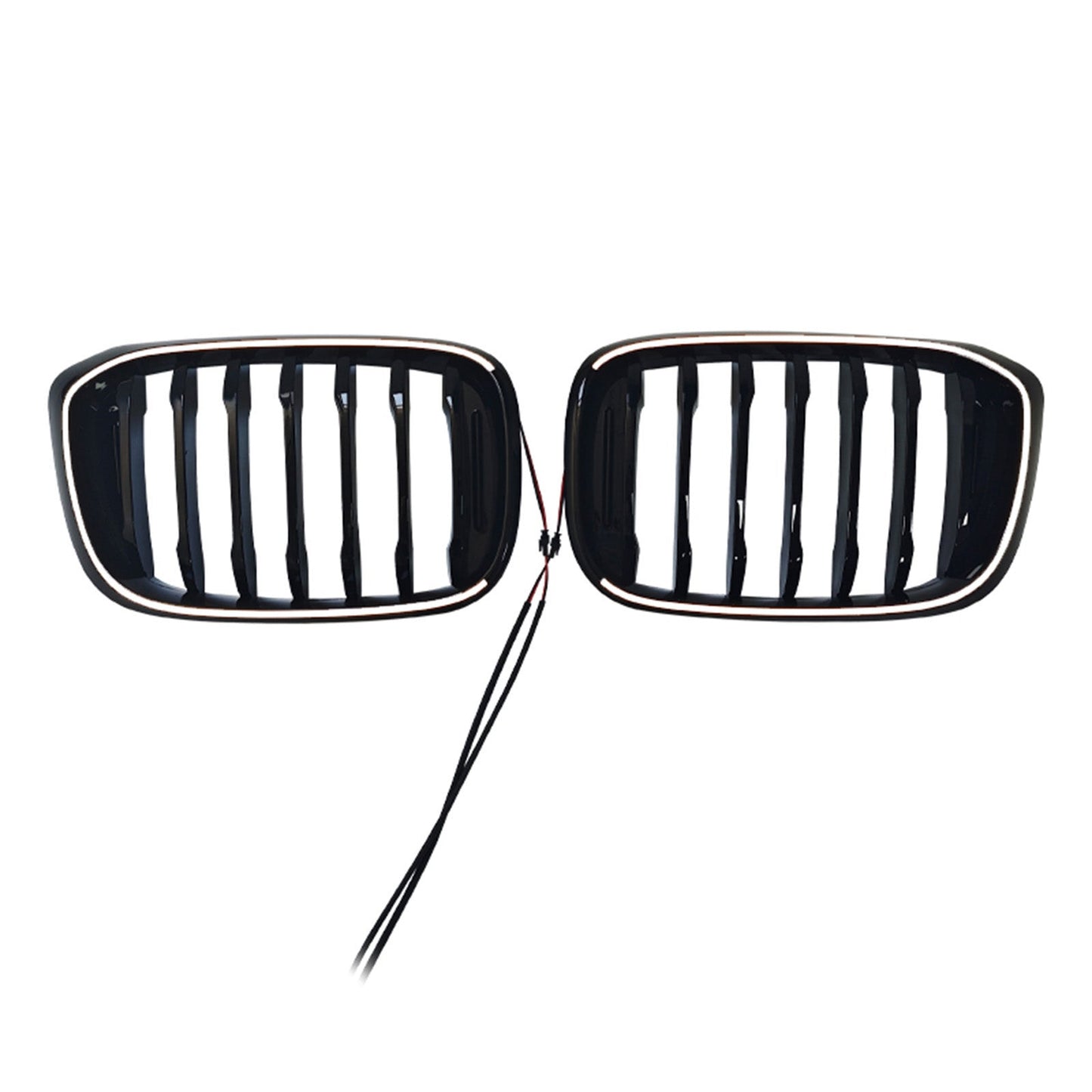 Griglia anteriore a doppio rene nera lucida per BMW X4 G02 pre-restyling 2018-2021 51138469960