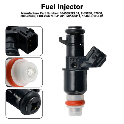 1 pz. Iniettore di carburante 16450-R2E-L01 per Honda Civic 2012-2015 per HRV 16-20 1.8L