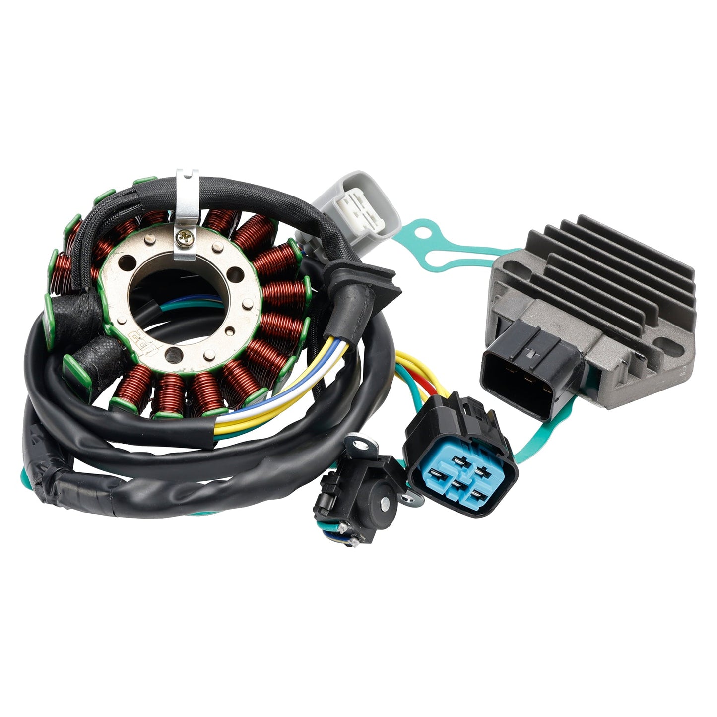 Set guarnizioni regolatore magneto statore Honda TRX450ER 2006-2009/2012-2014 31120-HP1-601 31600-KTB-003 11395-HP1-600