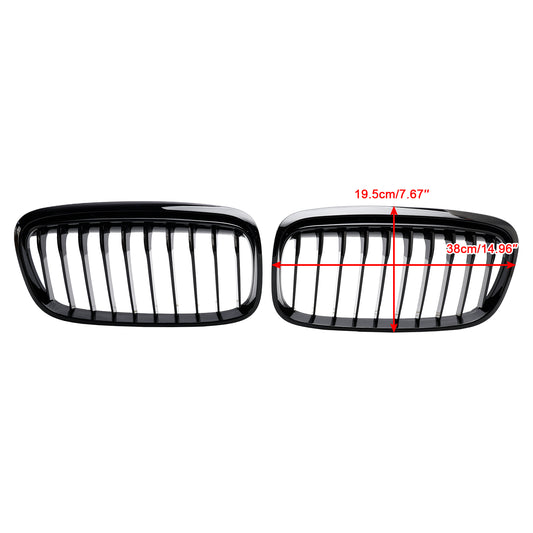 Gloss Black Front Grille Grill Per BMW 2 Series Gran Tourer F45 F46 2015-2018