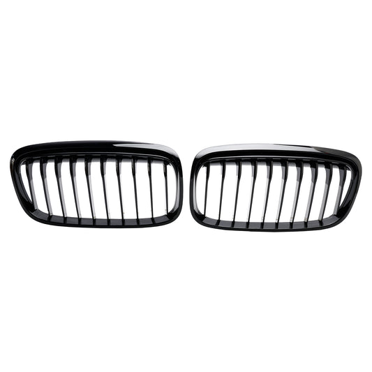 Gloss Black Front Grille Grill Per BMW 2 Series Gran Tourer F45 F46 2015-2018