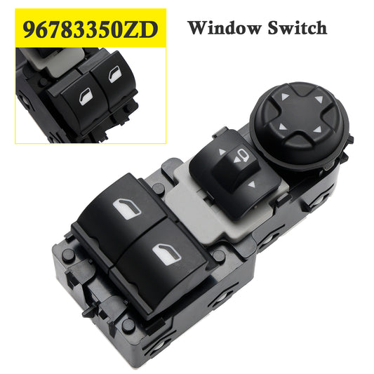 Drivers Electric Window Switch 96783350ZD per Citroen Berlingo Mk3