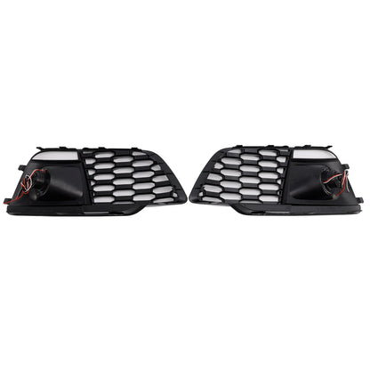 Copertura griglia fendinebbia per Audi Q5 SQ5 2018-2022, codice 80A807680L, pre-restyling con ACC.