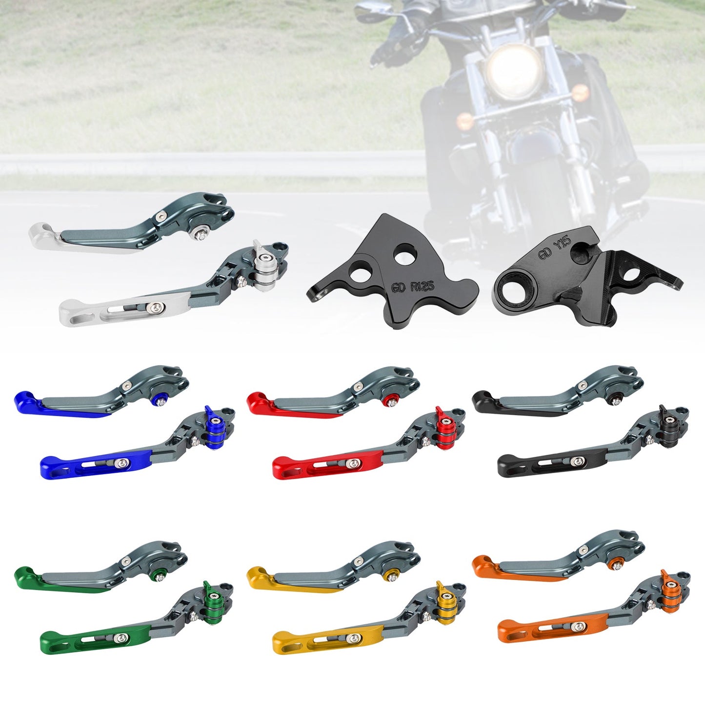 Leva freno frizione regolabile YAMAHA XSR 155 MT15 2019-2022