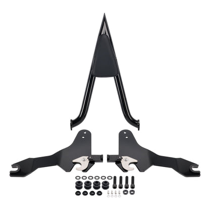 Schienale Sissy Bar passeggero per Low Rider FXLR FXLRS FXLRST FXRST Sport Glide FLSB 2018+