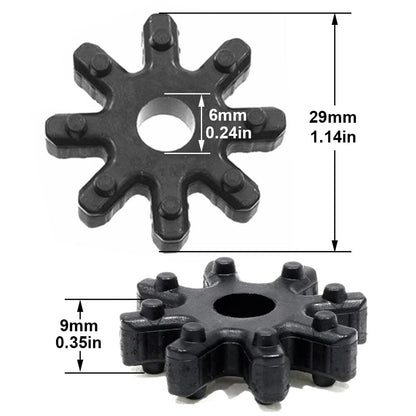 2x Giunto flessibile per piantone dello sterzo per Hyundai Elantra Kia Optima 563152K000FFF