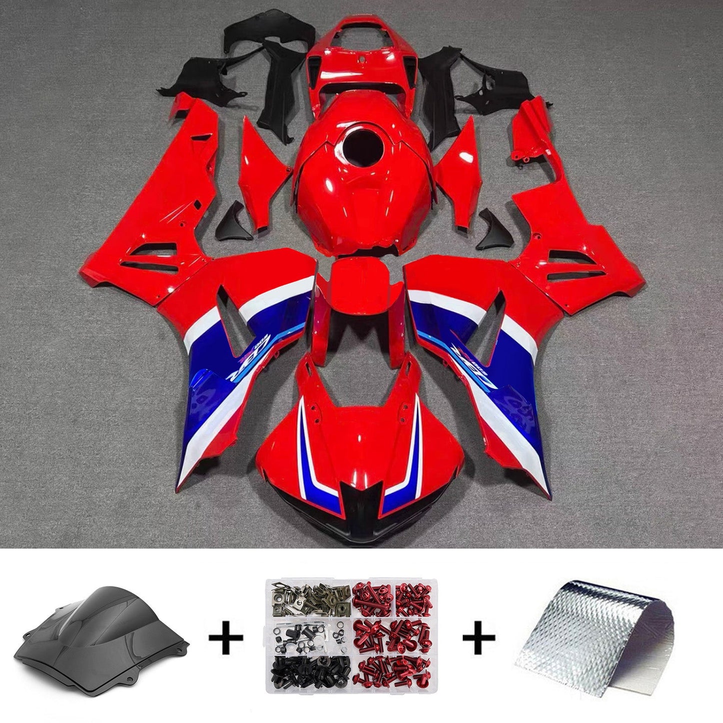 Kit di carene in plastica ABS stampate a iniezione per Honda CBR600 RR 2024-2026