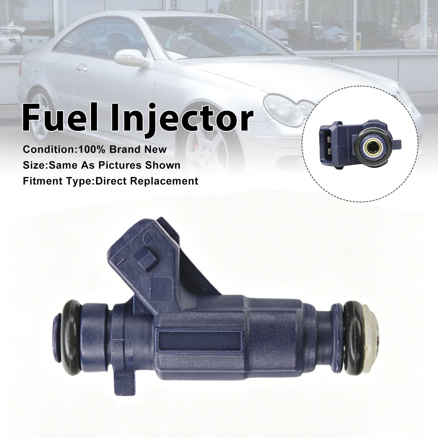 1 iniettore di carburante per Mercedes-Benz CLK320 00-05 SLK320 01-03 0280156014