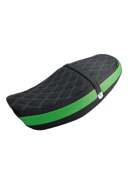Cuscino anteriore posteriore per sedile passeggero Kawasaki Z900Rs 2018-2024, colore: verde