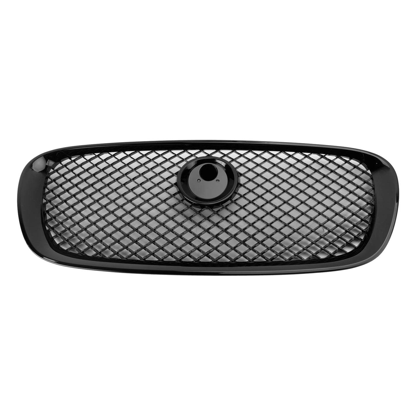 Per Jaguar XF XF-R Style 2008-201 Griglia paraurti anteriore 1 nero lucido