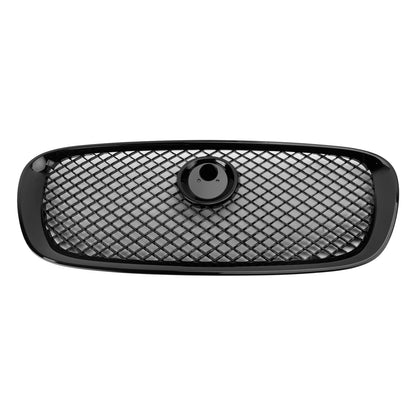 Per Jaguar XF XF-R Style 2008-201 Griglia paraurti anteriore 1 nero lucido