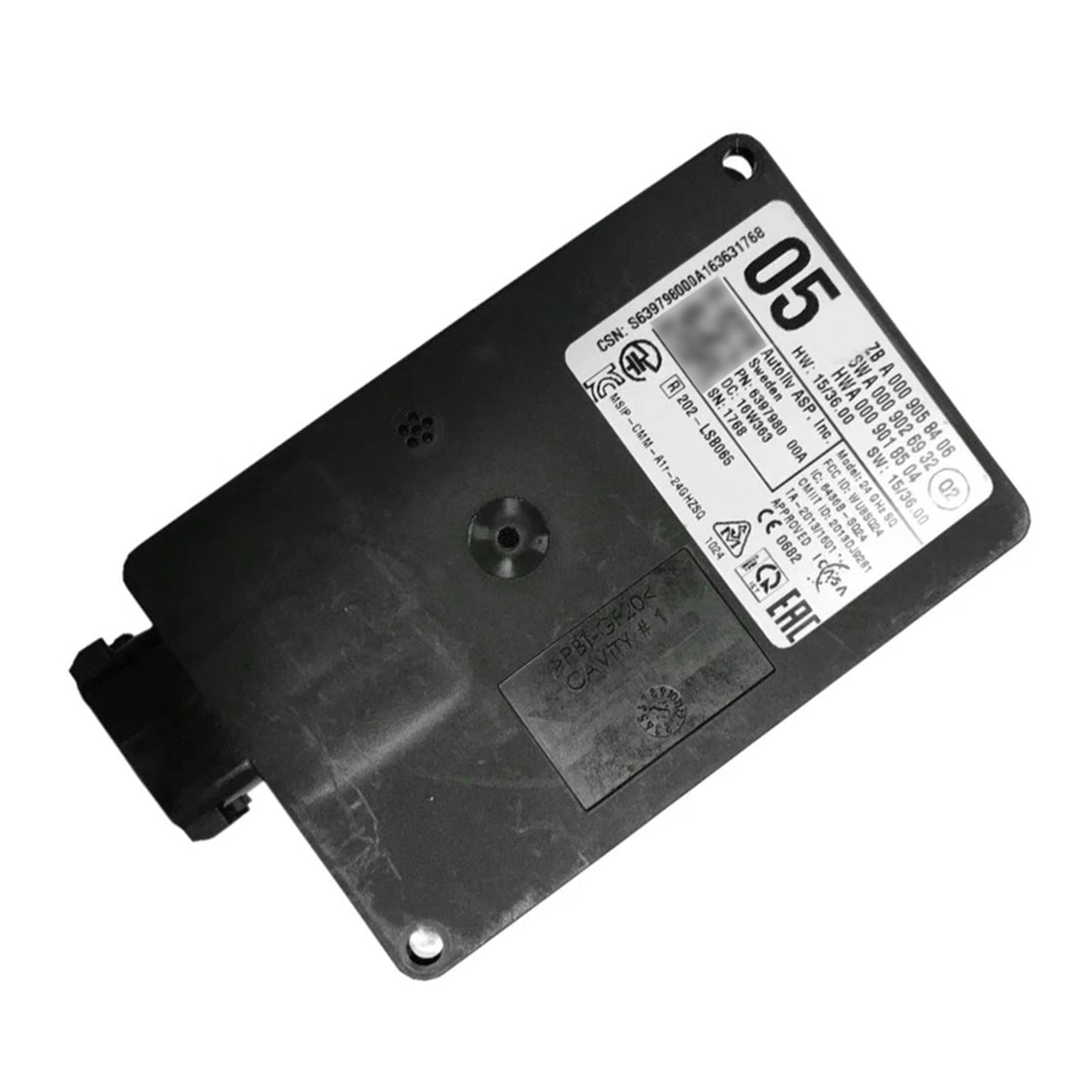 Mercedes Benz EForKLASSE W212 Sensore radar anteriore Unità di controllo Distronic 0009058406