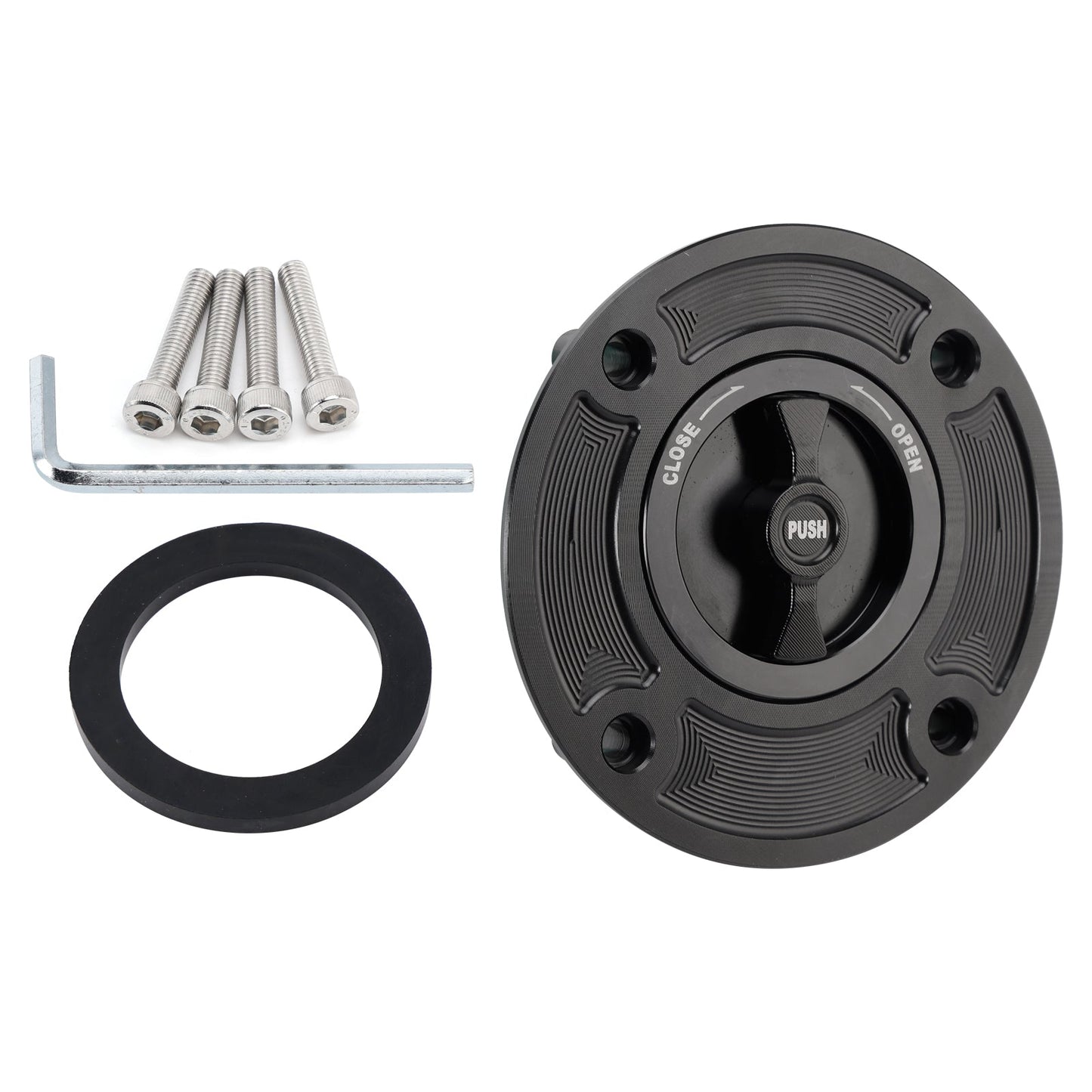 Tappo serbatoio carburante a sgancio rapido per Suzuki GSF 600 1200 Bandit SV 650 2000-2004
