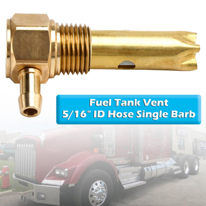 Tubo flessibile con attacco singolo da 5/16"" ID, gruppo sfiato serbatoio carburante 20560284 per Kenworth Volvo
